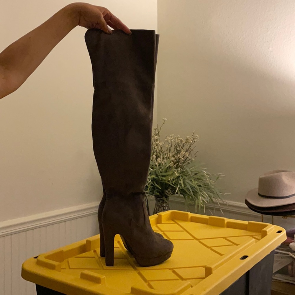 Knee high boots